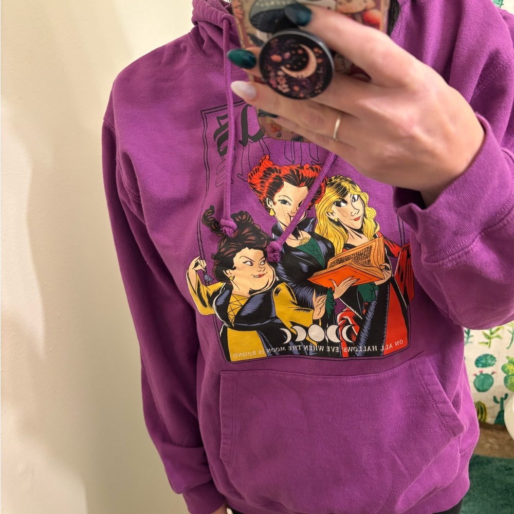Purple Hocus Pocus Graphic Hoodie
